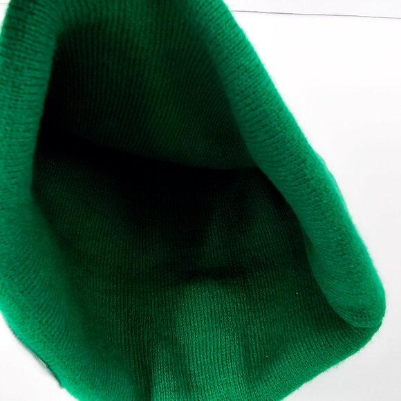 Barstool Sports Men's Green Sub Par Acrylic Knit Pom Golf Beanie NWT - Picture 5 of 8